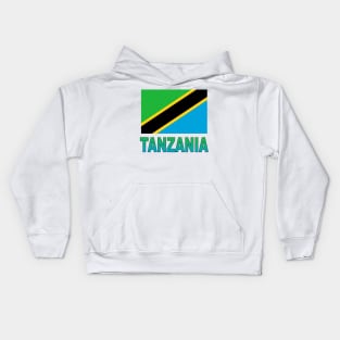 The Pride of Tanzania - Tanzanian National Flag Design Kids Hoodie